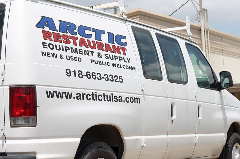 Arctic Restaurant Supply Truck
