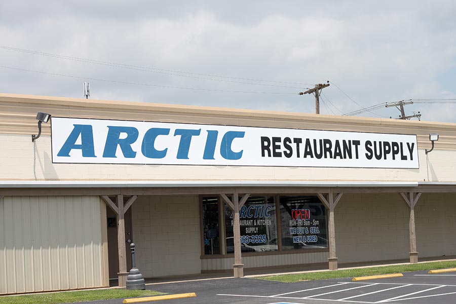 Arctic Restaurant Supply Storefront